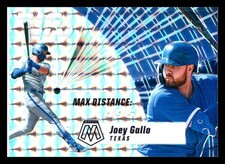 2021 Joey Gallo Mosaic Big Fly Silver Prizm #BF7 Texas Rangers Baseball