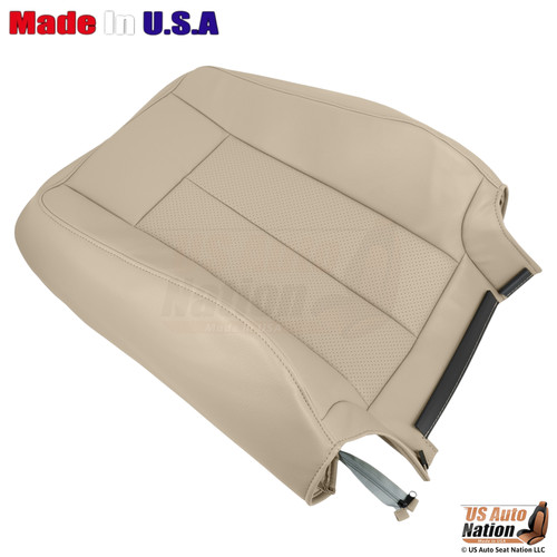 2007-2014 For Ford Expedition Leather Perf Front Replacement Seat Covers Camel - Picture 58 of 86