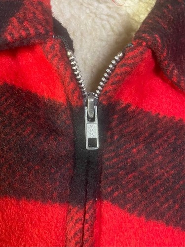 Filson Cal Craft Check Boa Wool Jacket Made In The Usa Men L Vintage Limited Edi - Picture 11 of 14