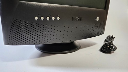 Dell E771MM 17" CRT VGA Built-In Audio Monitor 1280 x 1024 @ 60Hz Retro Gaming - Picture 9 of 9