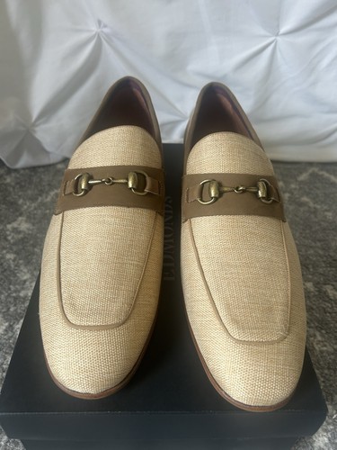 Men’s Donald Pliner Ted Bit Loafer - Natural Tan - Size 13 - New - $275 - Picture 11 of 13