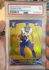 2024 Panini Totally Certified Football Mirror Gold Cooper Kupp #53 PSA 7