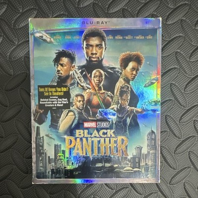 Marvel Studios Blu-ray Action Superhero Chadwick Boseman Black Panther Slipcover