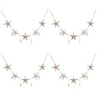 4 PCS Wedding Themed Pendant Decoration Star Decorations Hanging