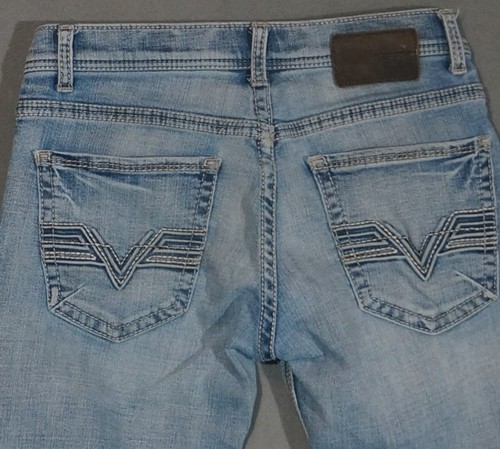 WK19442 *BKE (LA HEBILLA)* JEANS AZULES PARA HOMBRE CORTE BOTA AIDEN 29 CORTOS (msr 28"x30") - Imagen 4 de 6