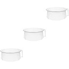 3pcs transparente Lebensmittelabdeckung Esstisch Lebensmittelabdeckung