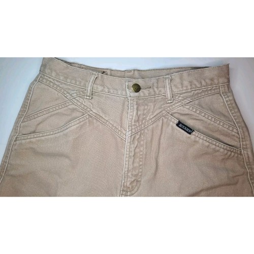 Jeans Rockies Mountain Co. Vintage para mujer 31/11 real 28"x36" tostado - Imagen 4 de 10