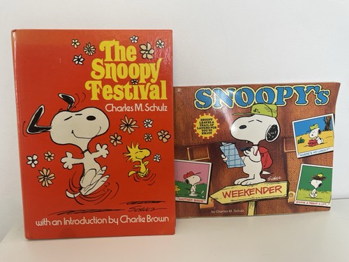The Snoopy Festival Charles M Schulz 1978 Hardback And Snoopy Weekender - Picture 3 of 9
