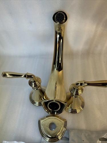 Kohler T398-4-PB Devonshire 2 Handle Deck Mount Bath Faucet Trim, See Note - Picture 17 of 22