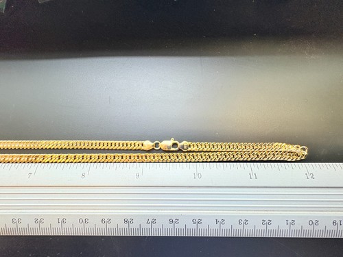 9ct Yellow Gold Hollow Double Curb Chain – 4.2mm - 24" - CHEAPEST ON EBAY - Picture 6 of 10