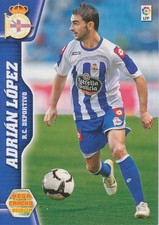 088 ADRIAN LOPEZ # RC.DEPORTIVO CARD PANINI MEGA CRACKS LEAGUE 2011