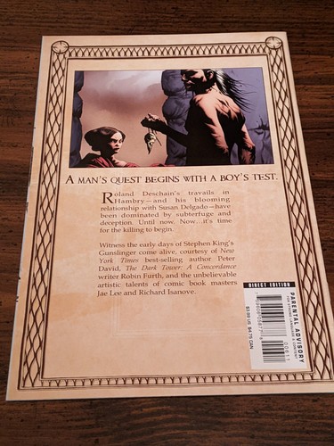 THE DARK TOWER THE GUNSLINGER BORN set completo #1-7, schizzo faretto e guida quasi nuovo - Foto 22 di 24