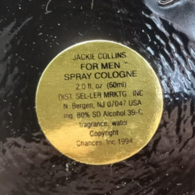 NEW Jackie Collins Wild! For Men Panther Spray Cologne 2.0 Fl. Oz