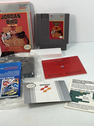 Jordan vs Bird One on One NES CIB completo OTTIME condizioni inserti poster - Foto 19 di 24