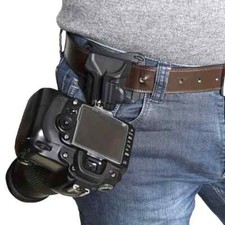 Holster Hanger Quick Strap Waist Belt Buckle Button Mount Clip Camera Video Bags
