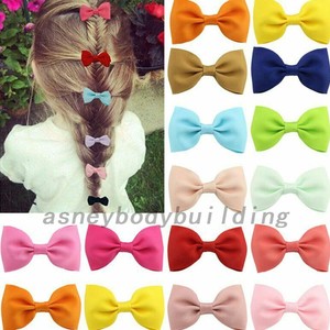 bowknot hair clips