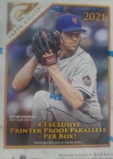 2021 TOPPS GALLERY BASEBALL BLASTER BOX Factory Sealed W/ Fast Shipping.