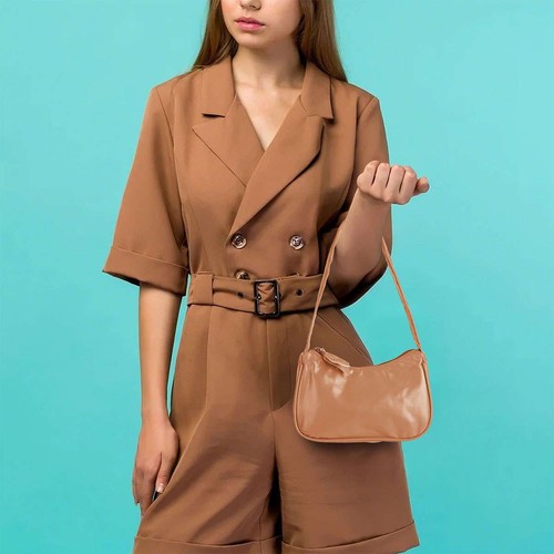 Borsa da donna in pelle PU tote bag borsetta da donna borsa a tracolla borsa ascelle - Foto 19 di 23