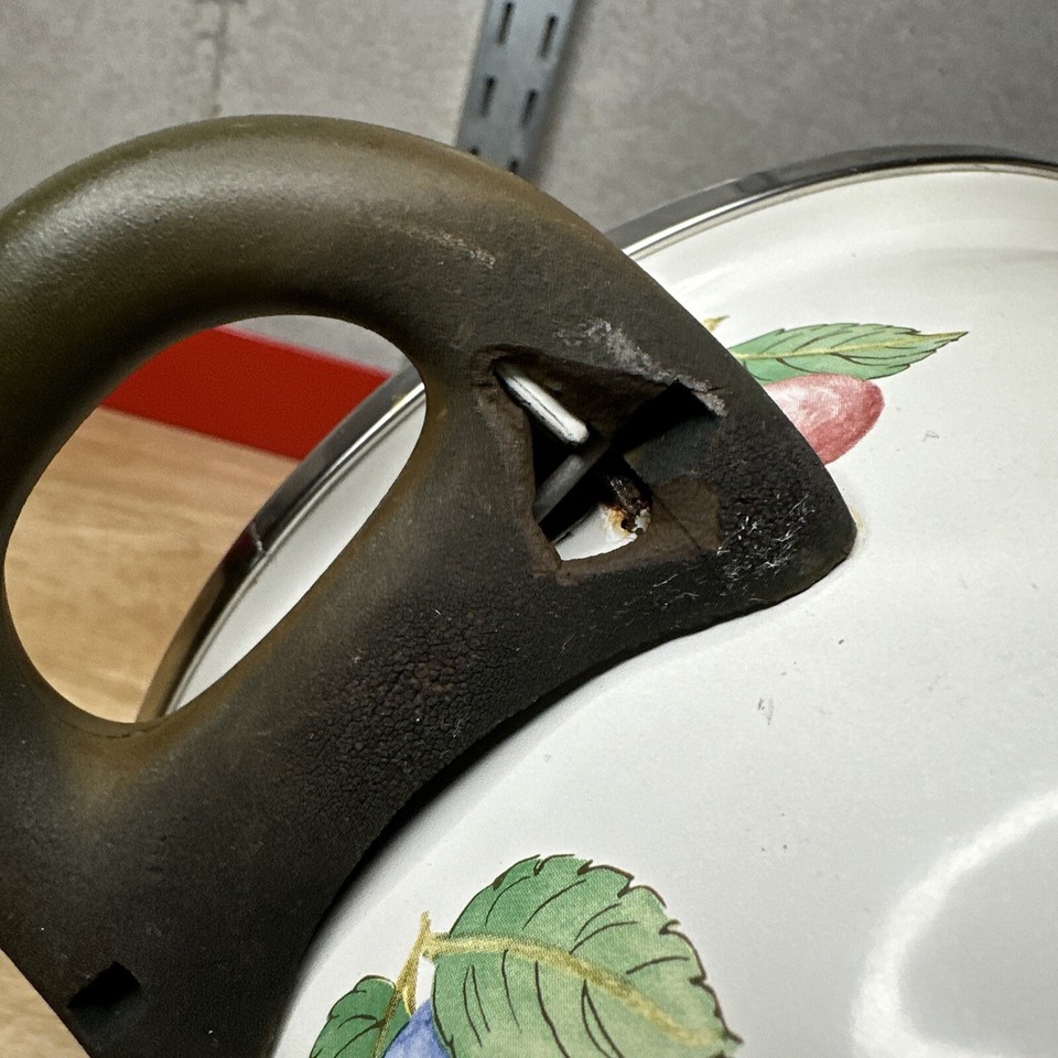 Villeroy Boch French Garden 4.5 Qt Enameled Cooking Pot Made In Germany