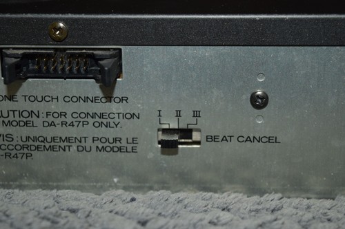 very rare dt-63p mitsubushi twin tape deck cassette player untested please read - Picture 6 of 8