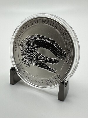 AUSTRALIA 1oz 銀貨 2014 CROCODILE .999 Buy 2014 Australia 1 oz Silver Saltwater Crocodile BU | APMEX