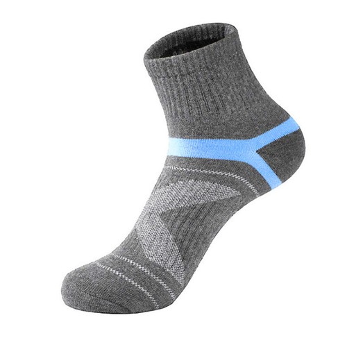 Men Compression Socks Calf Ankle Cotton Socks Anti-slip Running Sports Socks - Bild 14 von 18