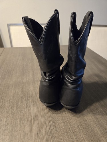 Shyanne Slouch Western Boots Womens Size 8.5 Black Pull On Cowgirl Leather - Bild 7 von 11