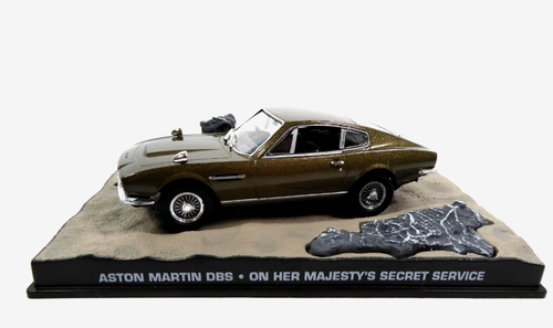 Coche deportivo clásico Aston Martin DBS - 1969 - (Escala 1/43) James Bond 007 - Imagen 6 de 16