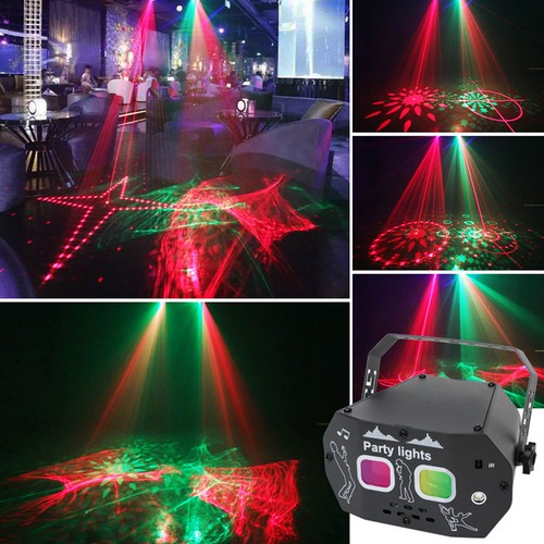Disco Effect Light LED Stage Light Laser Projector RGB DJ Party KTV Show LightXn - Picture 6 of 14