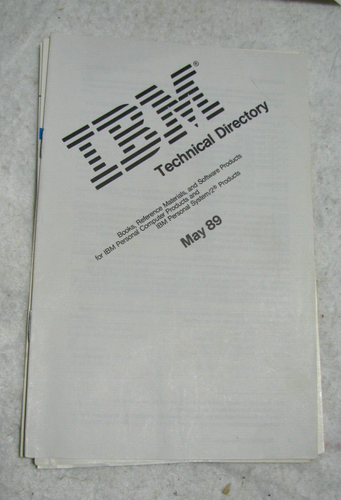 IBM DOS 3.3 Software Manuals in Box, May 1989, 5 1/4 Floppy, Proprinter II & XL - Photo 7/11