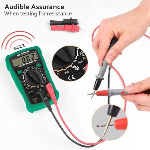 For Universal Digital Multimeter Multi Meter Test Lead Probe Wire Pen Cable UK - Picture 10 of 11