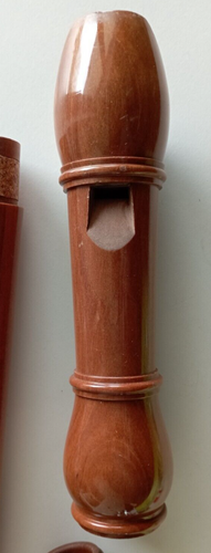 Blockflöte alt Holz barocke Griffweise 46,7 cm Pflaume? - Bild 6 von 13
