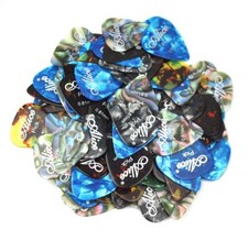 100Pcs Alice 0.81mm Celluloid Guitar Picks Plectrums For Acoustic Guitar