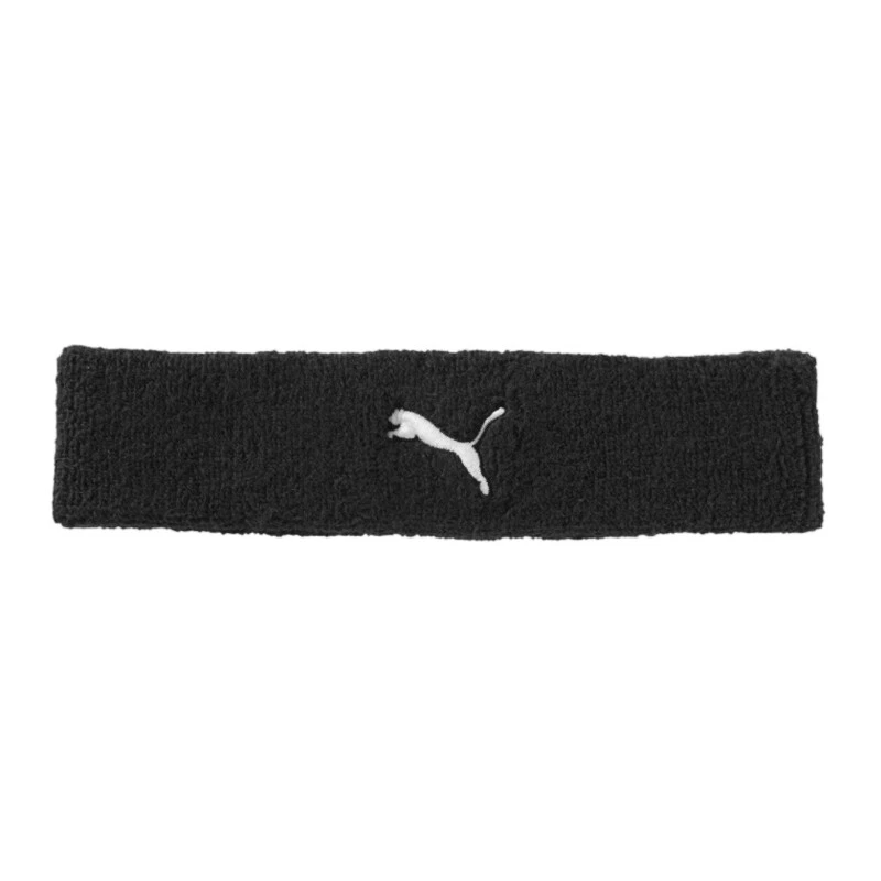 PUMA TR Ess Core Unisex Headband Black Tennis Running hairband 053866-01