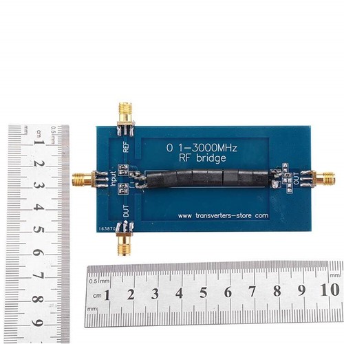 RF SWR Bridge 0.1-3000MHz Return Loss Bridge Reflection Bridge Antenna Analyzer - Zdjęcie 2 z 6