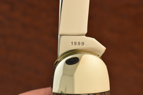 JOHN PRIMBLE MADE IN USA QUEEN CARAMEL SWIRL JUMBO ELEPHANT TOENAIL KNIFE (21465 - Picture 7 of 11
