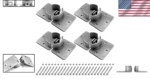 Durable Keyed Alike Steel Puck Locks with Hasps for Trucks and Vending Machines - Picture 2 of 10