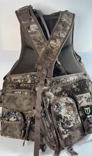 Chaleco de caza TideWe Turkey con cojín de asiento y bolsa de juego *LEER