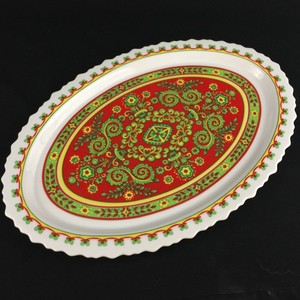 VTG-Oval-Platter-By-Sango-One-World-Belgrade-Floral-Scalloped-8007-Japan-15-1-2-034