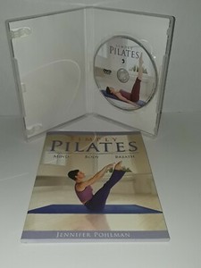 Simply Pilates-Mind-Body-Breath- Book & DVD by Jennifer Pohlman - Preowned