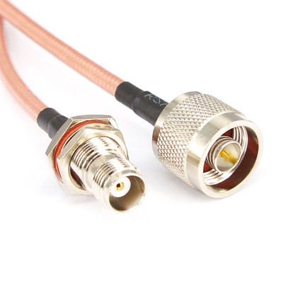 2 RP-TNC MALE TO FEMALE BULKHEAD ~2 FT ~24/" RG58 CABLE pigtail WiFi Antenna WLAN
