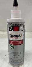 Chemtronics CLF8 Solder Mask, Lead-Free Latex, 8 oz Bottle, Chemask LF, EXP 7/24
