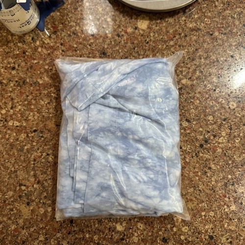 Cat & Jack Girls Blue White Tie-Dye Wide Leg Kidcore Jumpsuit, Size L (10/12) - Picture 11 of 11