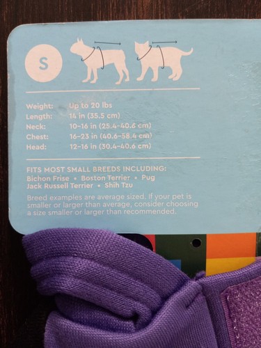 Lego x Target Pequeño Perro Sudadera con Capucha Color Bloque Azul Negro Púrpura Perros - Imagen 9 de 9