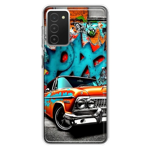 For Samsung Galaxy A03S Shockproof Case Lowrider Painting Graffiti - Bild 1 von 6