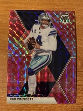 Dak Prescott Base Card 2020 Panini Mosaic #58 Dallas Cowboys Pink Camo Prizm
