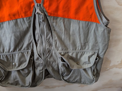 Bob Allen Upland XL Hunting Shooting Vest Men's Extra Large Blaze Orange - Picture 5 of 22
