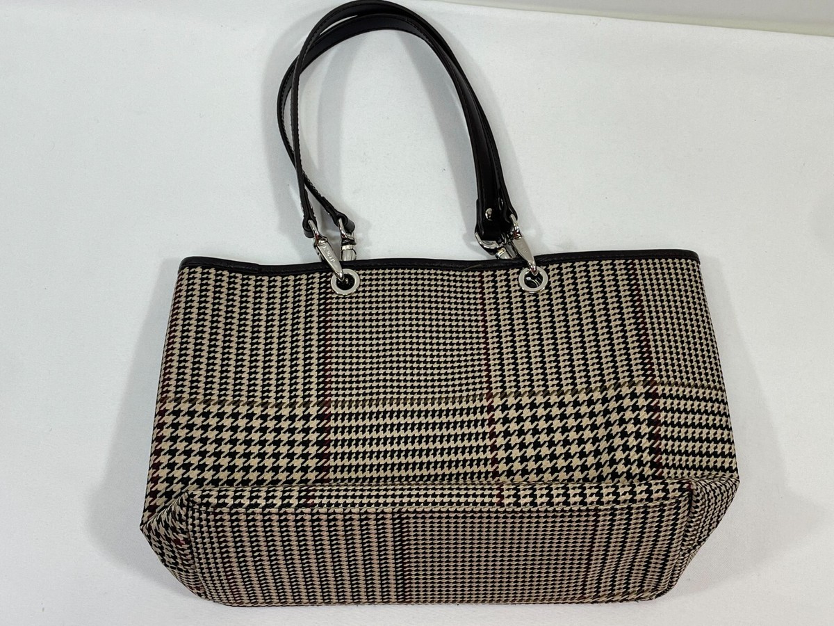 バッグ Ralph Lauren Vintage Tote Bag LAUREN RALPH LAUREN Crosshatch Leather Large Hanna Satchel Bag