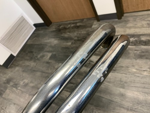 Kawasaki 1980 1981 KZ550 KZ 550 A1 A2 Right Muffler Exhaust Head Pipe OEM #37 - Picture 15 of 24