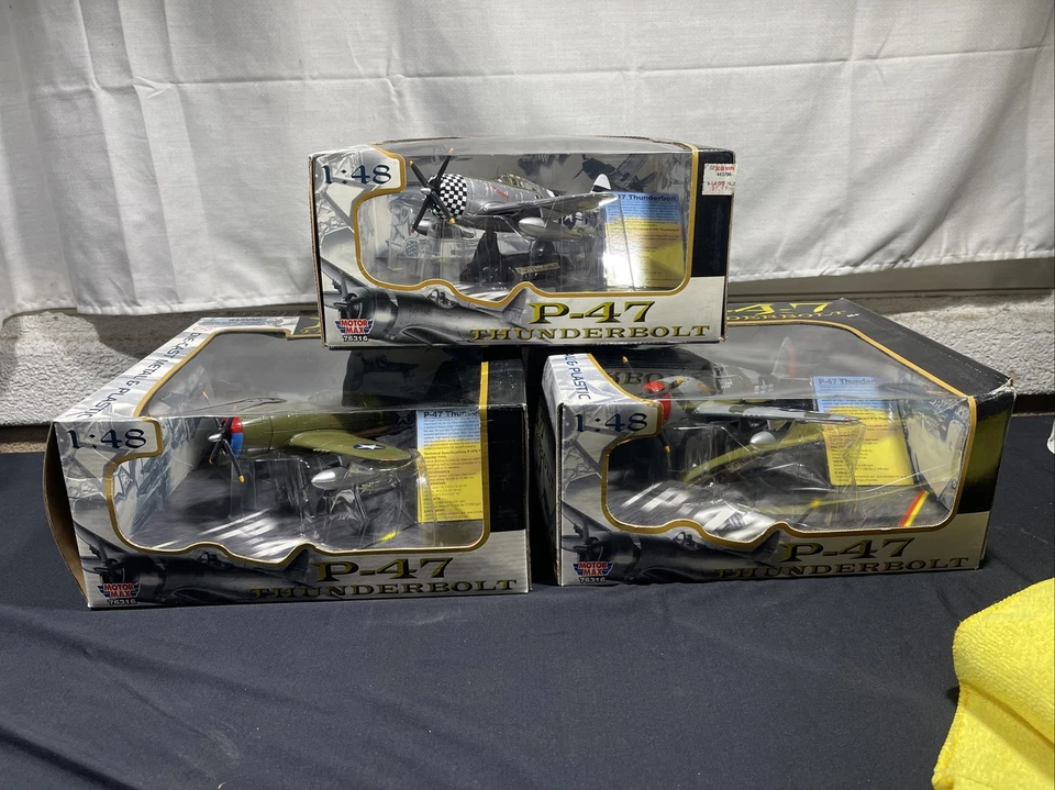 LOTE DE 3 P-47 THUNDERBOLT WW II # 661732763160 ESCALA 1:48 Foto 3 de 4